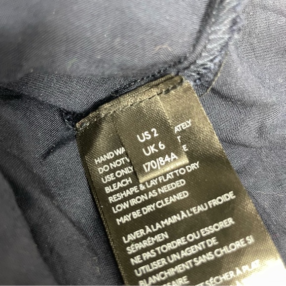 Anthropologie Elmira Ruffled Midi Dress Floral Motif Size 2 - Picture 8 of 11